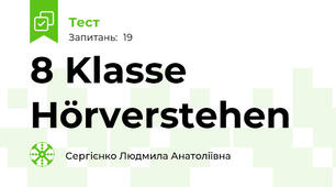 8 Klasse Hörverstehen 