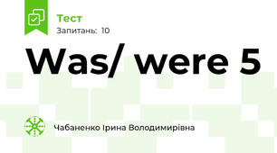 Was/ were 5 