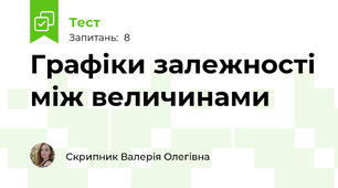 Графіки залежності між величинами