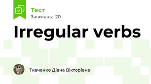 Irregular verbs