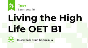 Living the High Life OET B1 