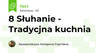 8 Słuhanie - Tradycjna kuchnia