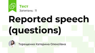Reported speech (questions)