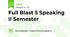 Full Blast 5 Speaking II Semester