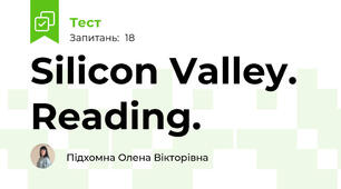 Silicon Valley. Reading. 