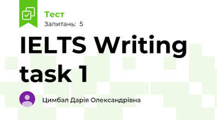 IELTS Writing task 1 