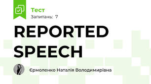 REPORTED SPEECH
