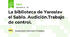 La biblioteca de Yaroslav el Sabio. Audición.Trabajo de control.