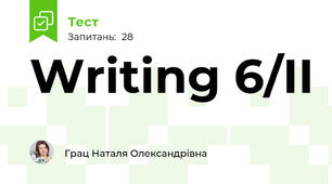 Writing 6/II