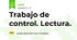 Trabajo de control. Lectura. 