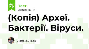 (Копія) Археї. Бактерії. Віруси.