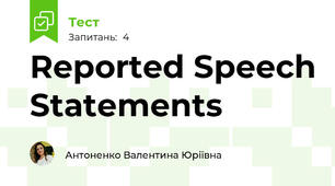 Reported Speech Statements