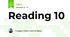 Reading 10