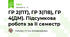ГР 2(ПТ), ГР 3(ПВ), ГР 4(ДМ). Підсумкова робота за ІІ семестр