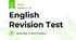English Revision Test