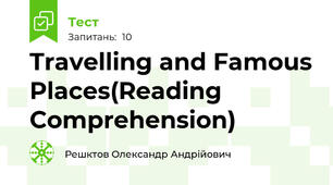 Travelling and Famous Places(Reading Comprehension)
