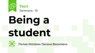 Being a student 