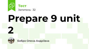 Prepare 9 unit 2