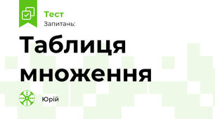 Таблиця множення