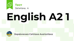 English A2 1