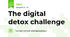 The digital detox challenge