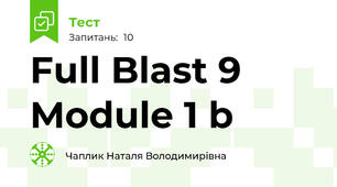 Full Blast 9 Module 1 b