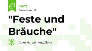 "Feste und Bräuche"