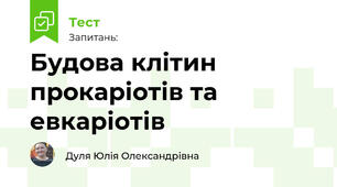 Будова клітин прокаріотів та евкаріотів
