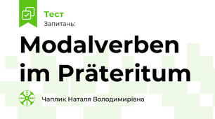 Modalverben im Präteritum