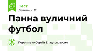 Панна вуличний футбол