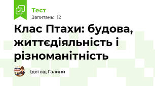 Клас Птахи: будова, життєдіяльність і різноманітність