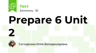 Prepare 6 Unit 2