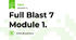 Full Blast 7. Module 1.