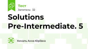 Solutions Pre-Intermediate. 5