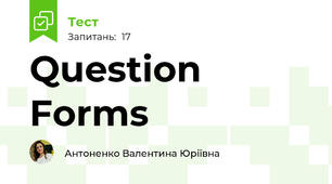 Question Forms