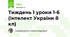 Тиждень 1 уроки 1-6 (Інтелект України 8 кл)