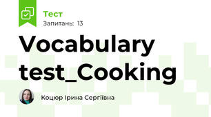 Vocabulary test_Cooking