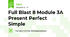 Full Blast 8 Module 3A Present Perfect Simple