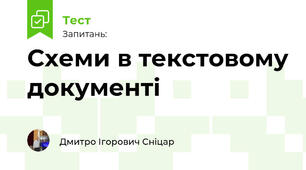 Схеми в текстовому документі