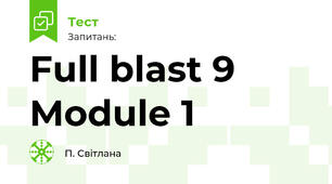 Full blast 9 Module 1