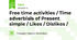 Free time activities / Time adverbials of Present simple / Likes / Dislikes / 