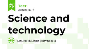 Science and technology