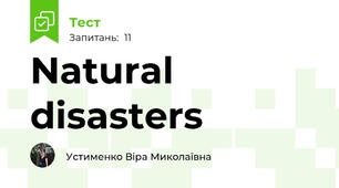 Natural disasters