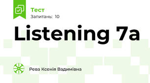 Listening 7a