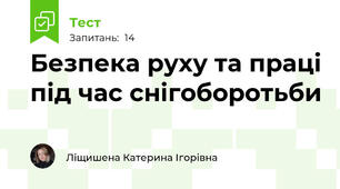 Безпека руху та праці під час снігоборотьби