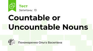 Countable or Uncountable Nouns