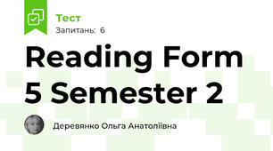 Reading Form 5 Semester 2