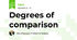 Degrees of comparison