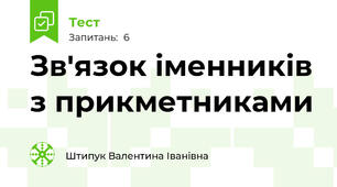 Зв'язок іменників з прикметниками