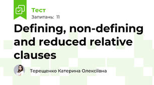 Defining, non-defining and reduced relative clauses